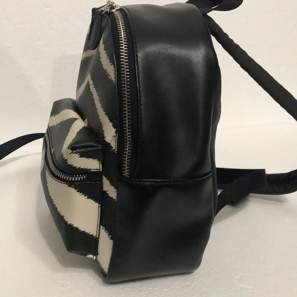 Coach Charlie Zebra Print Mini Backpack